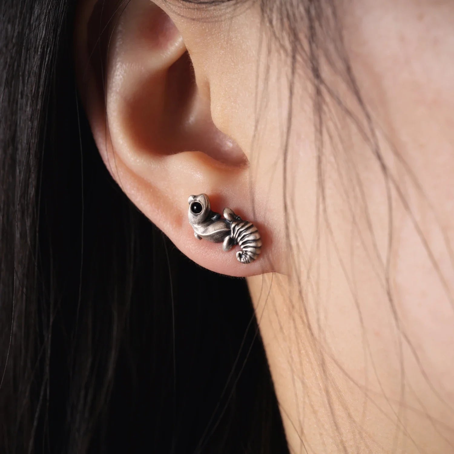 Knob Tail Gecko Earrings