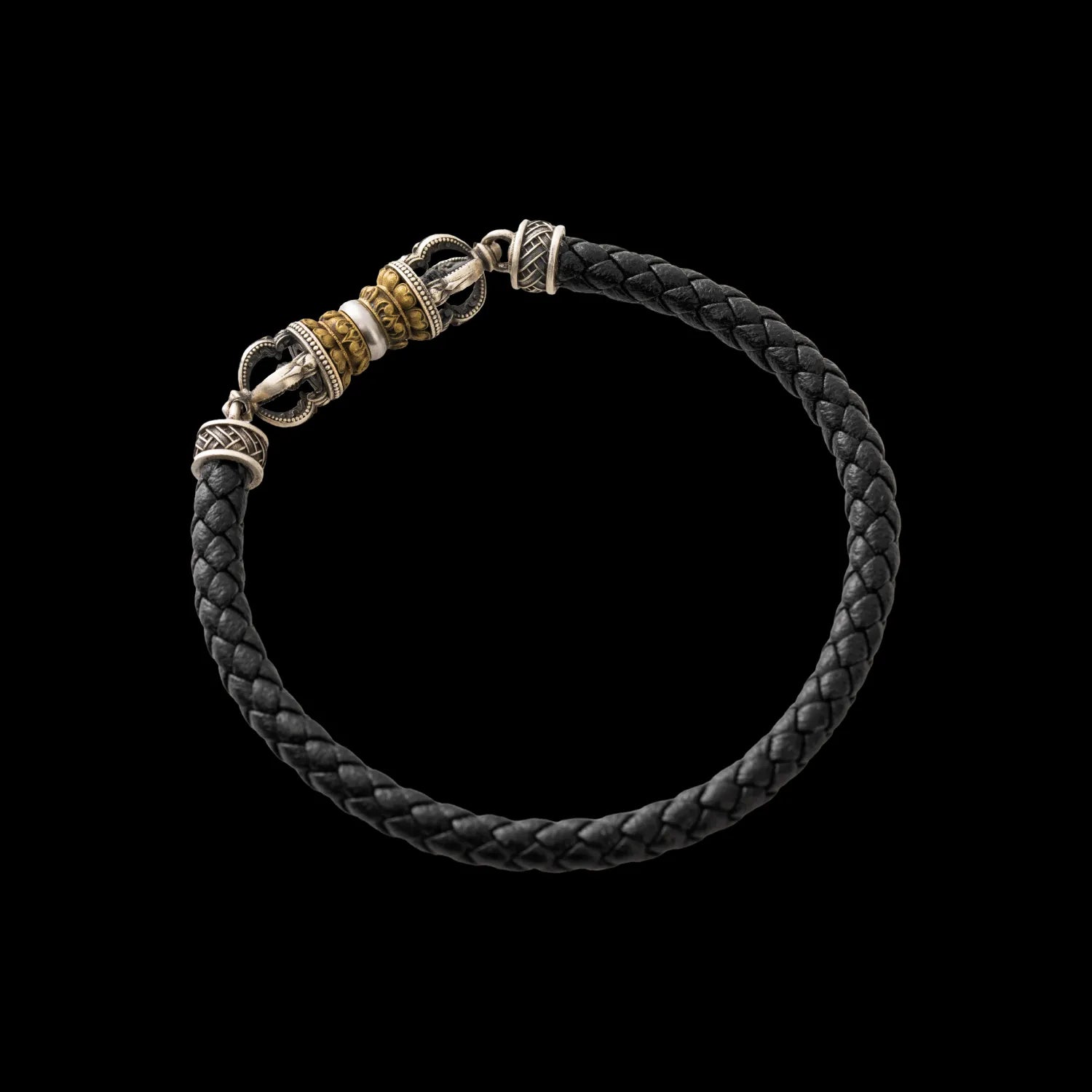 Vajra Leather Bracelet