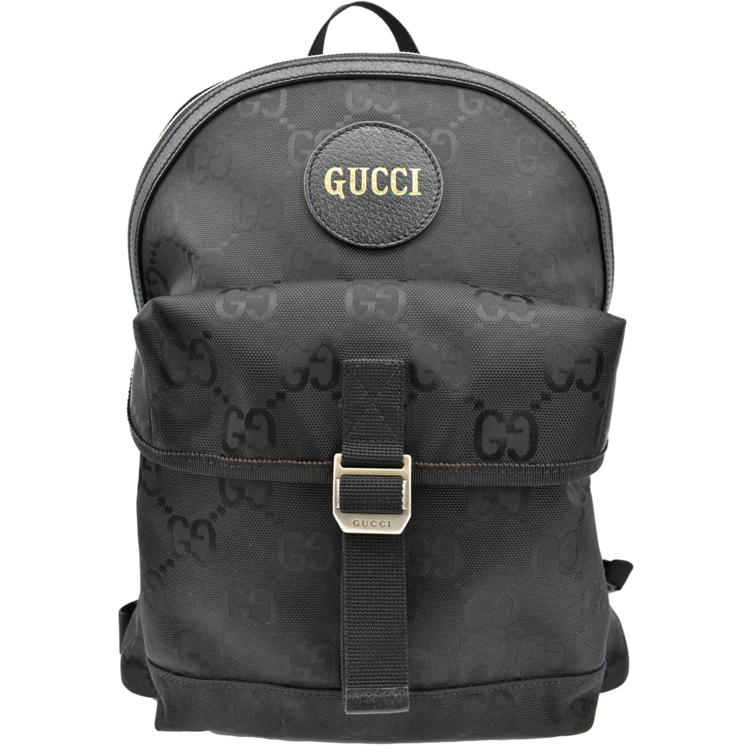 GUCCI Off The Grid GG Nylon Backpack Bag Black 644992