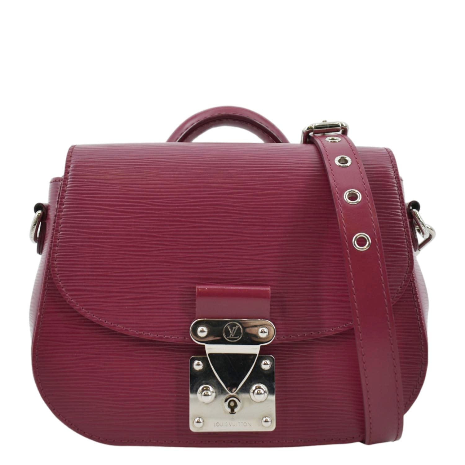 LOUIS VUITTON Eden PM EPI Leather Shoulder Bag Fuchsia