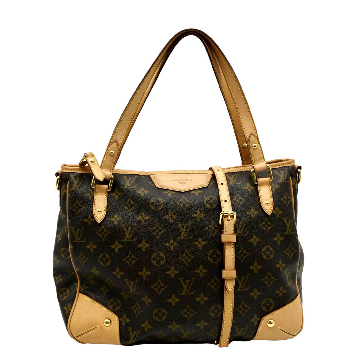 LOUIS VUITTON Estrela MM Monogram Canvas Shoulder Bag Brown