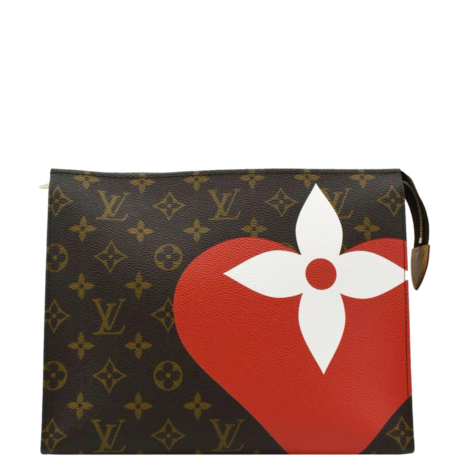 LOUIS VUITTON Game On Toiletry 26 Monogram Canvas Pouch Brown