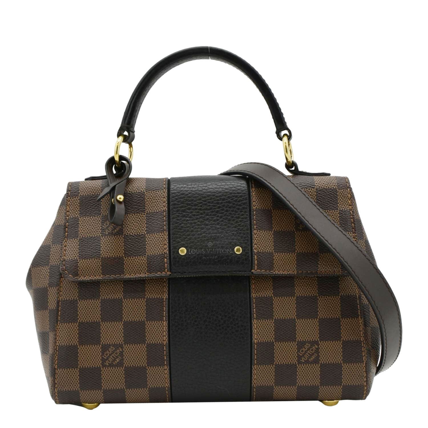 LOUIS VUITTON Bond Street BB Damier Ebene Crossbody Bag Black