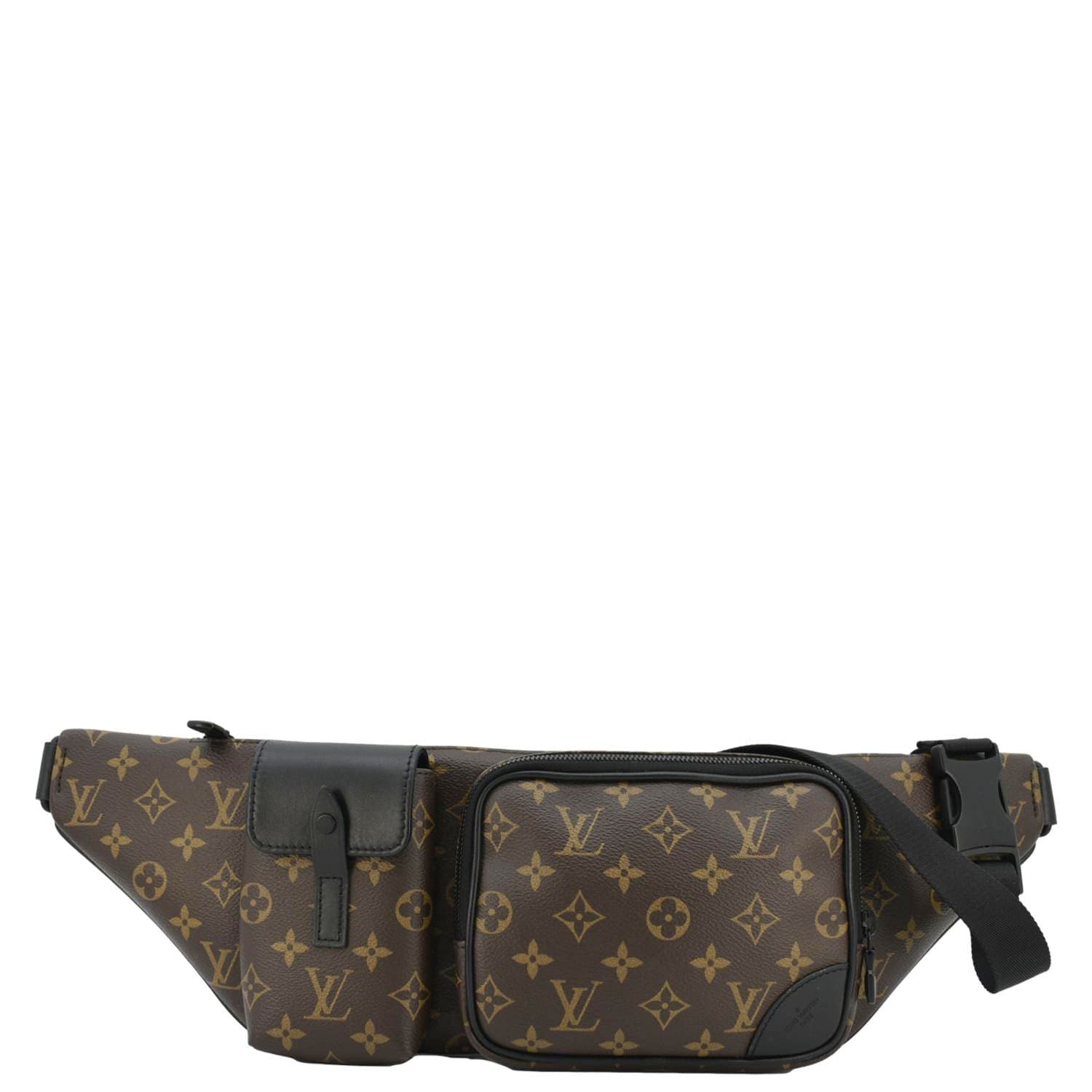 LOUIS VUITTON Christopher Monogram Macassar Bumbag Brown