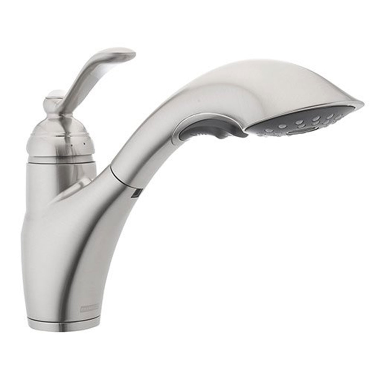 Franke USA 115.0287.056 Single Handle Pull Out Kitchen Faucet Satin Nickel