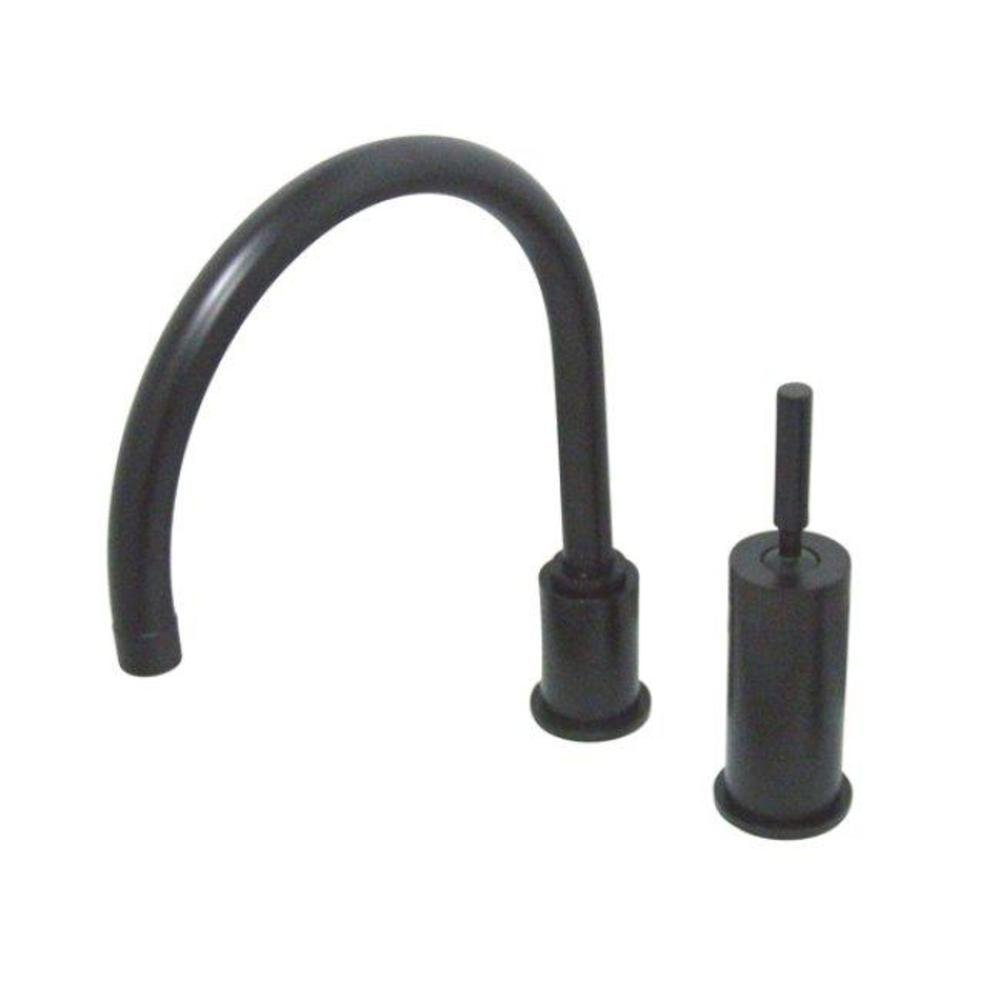 Kingston Brass KS8005DLLS Concord Single Lever Widespread Kitchen Faucet Oil Rubbed Bronze