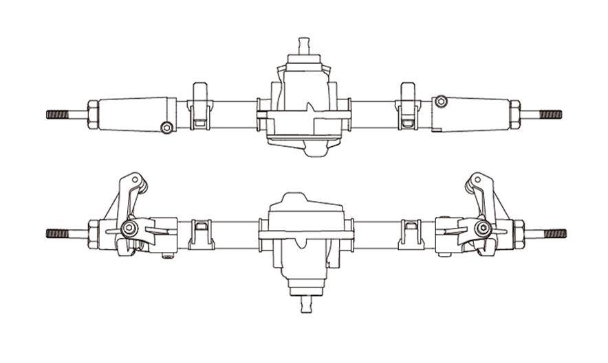 Front & Rear Axles / SY101-005