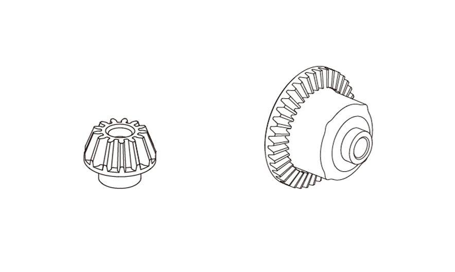 E101-003/E102-003 Axle Gears / SY101-015