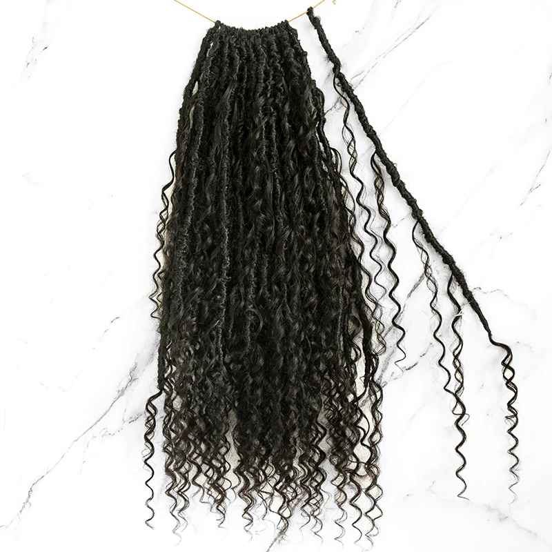 Wholesale-Crochet Boho Locs  18"-26"