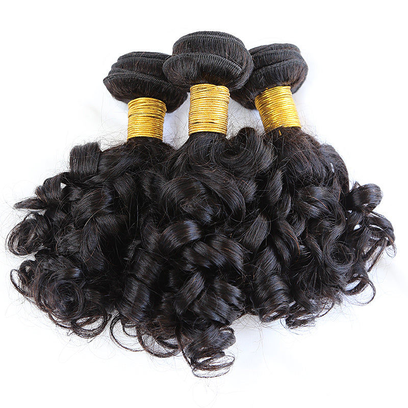 Bundles Wand Curly Human Hair