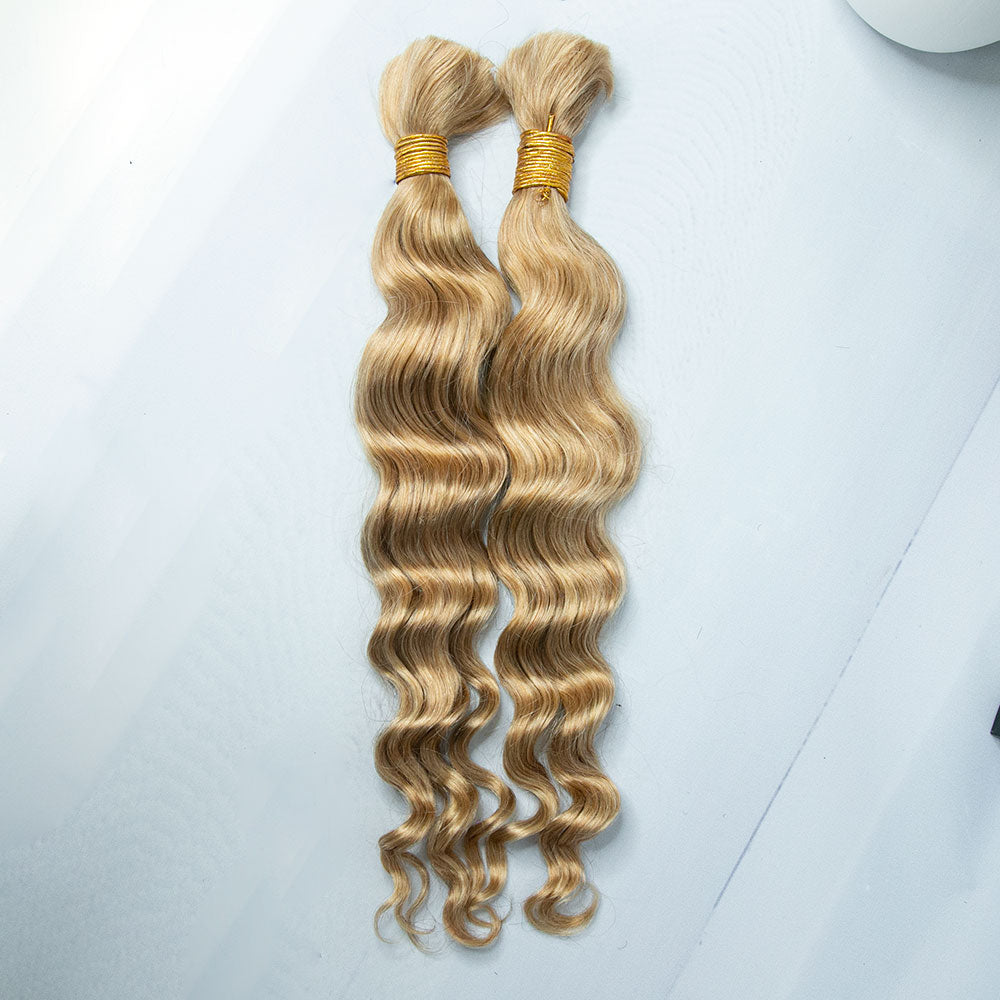 Bulk Human Hair For Braiding #27 Loose Wave