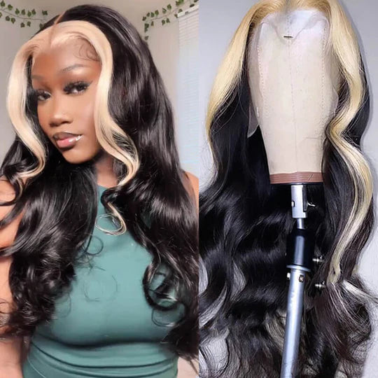 613/1B Highlight Color Wig Body Wave 4x4/13x4/13x6 Lace Front Wig Human Hair Wig