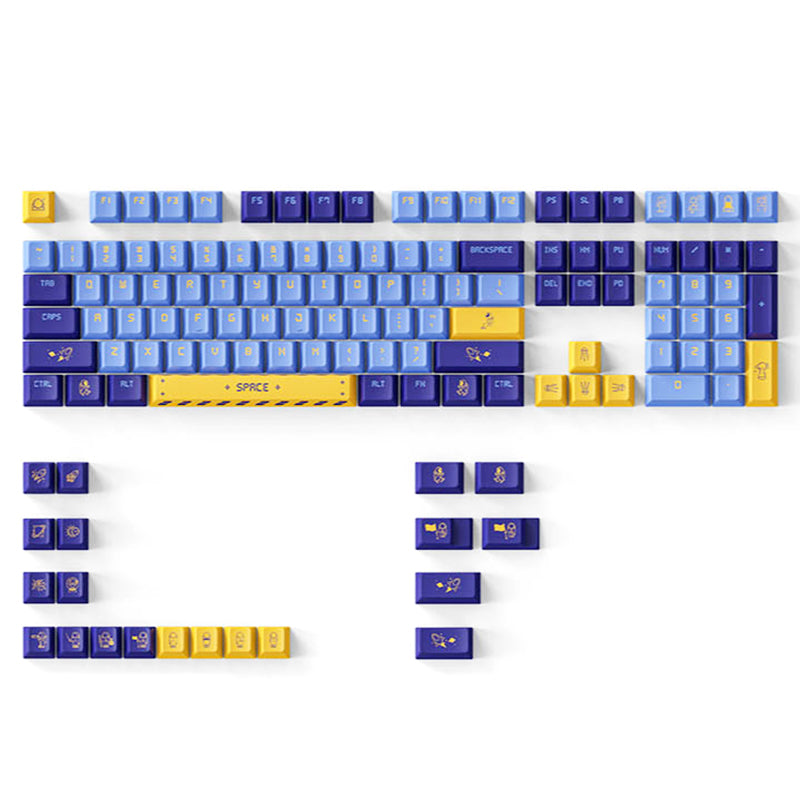 ACGAM Space Explorer Cherry Profile Keycap Set 128 Keys