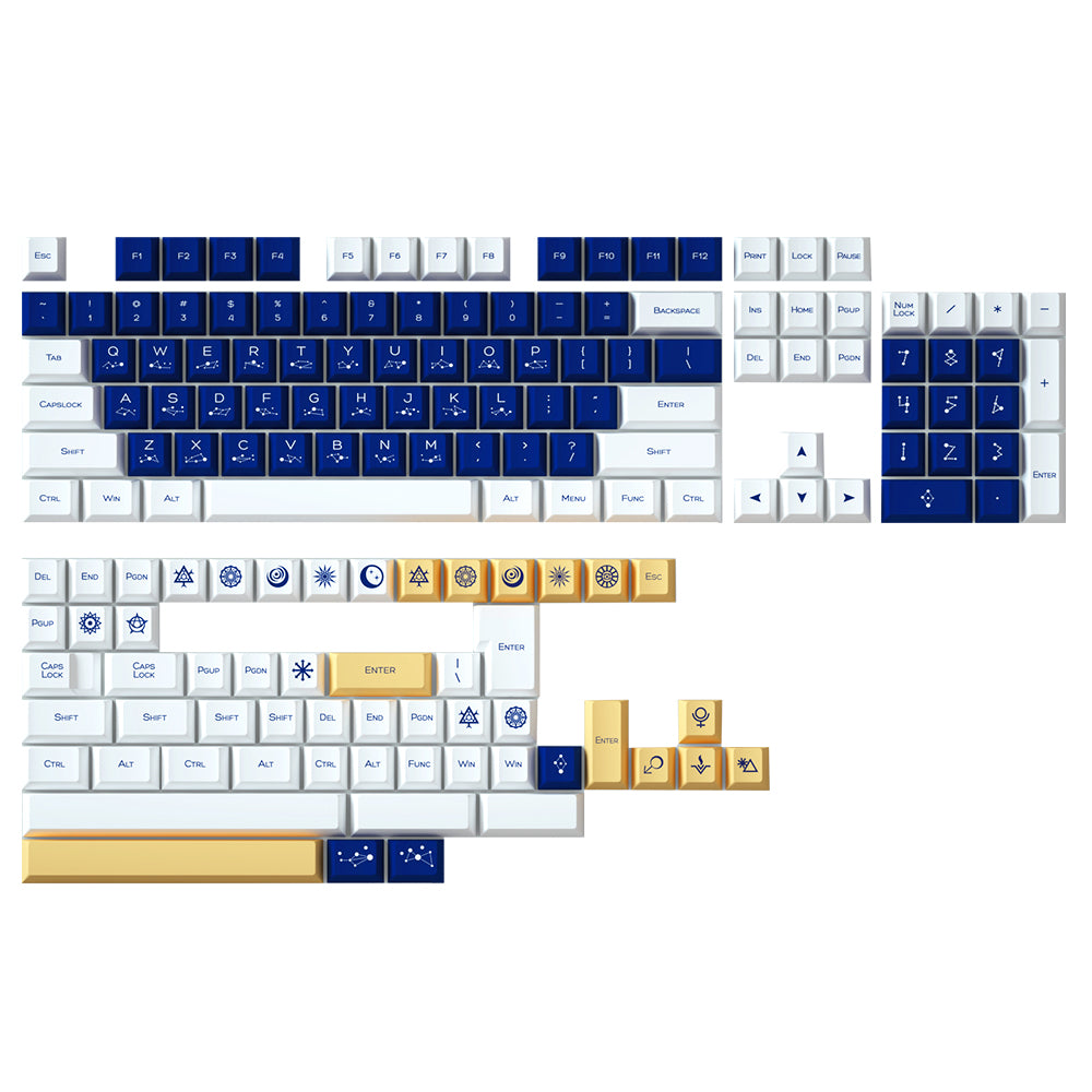 ACGAM Fingertip Stars Cherry Profile Keycap Set 160 Keys